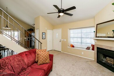 Living Room with Cozy window seat