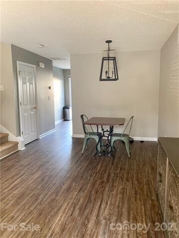 Brand new light fixture in the dinging room!