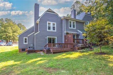 Enjoy the rear deck overlooking a spacious rear ya