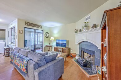 Wood Burning Fireplace