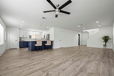 Open-concept layout with plenty of space