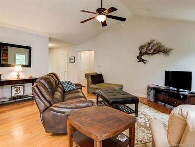Great Room with Vaulted Ceiling