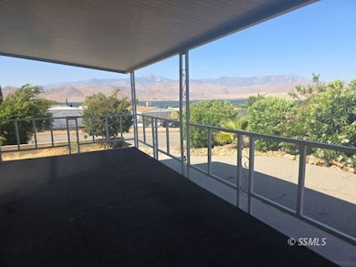 view from the covered deck