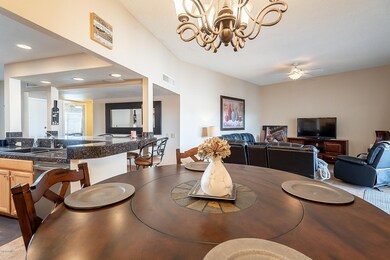 Formal Dining Overlooking Living