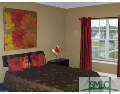 Bedroom. Large master bedroom is upstairs with wal