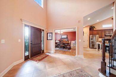 Foyer into Dining Room
