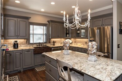 All electrical wiring replaced, all lights upgraded to LED with the exception of new Chandelier over island. Brand new top of the line Kitchen Aid appliances installed throughout