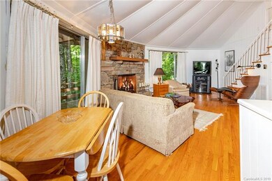 Dining and living areas