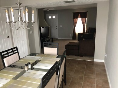Kitchen looking in to the living room.