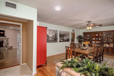 Spacious formal dining room