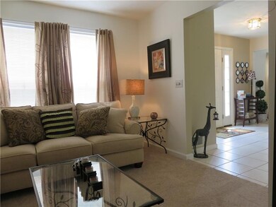 Entry way leading to Living Room