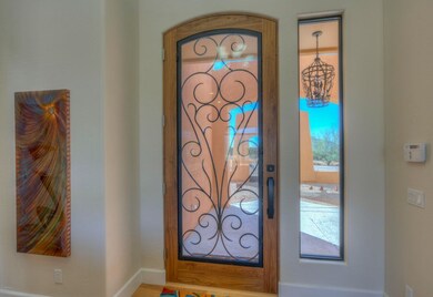 Ornate Front Entry Door