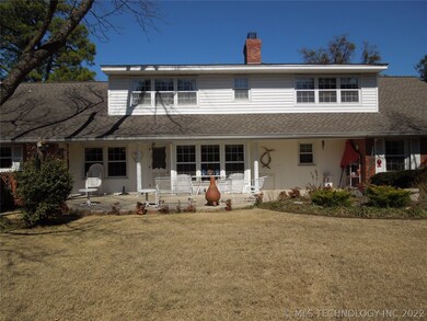 Rear view of property