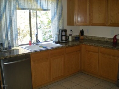 Kitchen with Granite Counters