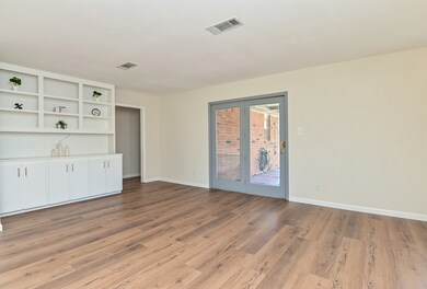 Lovely patio doors open onto your wonderful backya