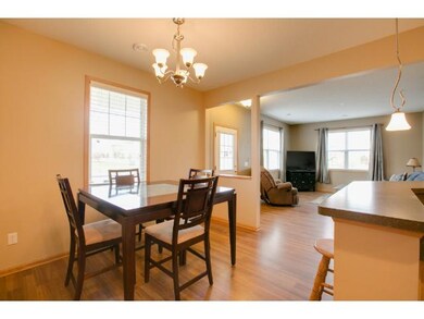 Dining Room, Family Room and Kitchen all connected