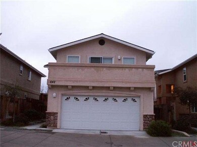 2 car garage and upstairs deck off of living room.