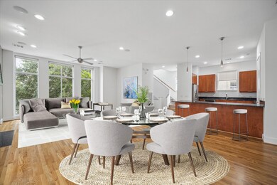 Step into this expansive open living space with be