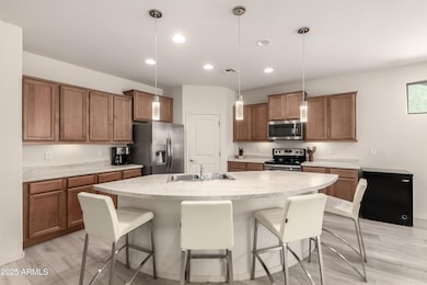 Kitchen with Giant Island