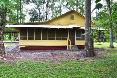 Front view of camp