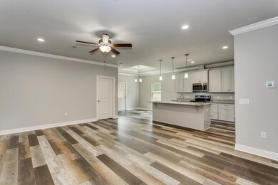 Family Room-Kitchen from Foyer