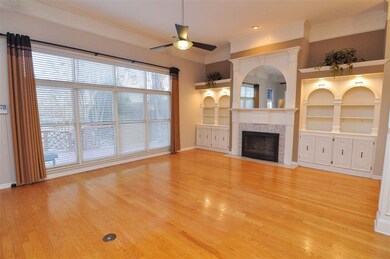 Enjoy views of the back deck and community lake fr