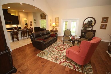 Arched doorways in the main living areas.