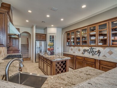 Tons of countertop and cabinet space in this kitch