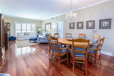 Spacious Open Dining Area Is Currently Home To A B