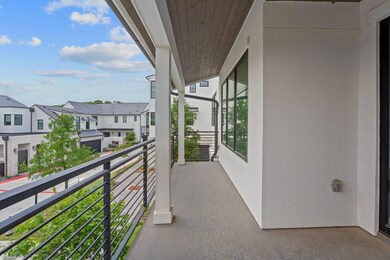 Balcony featuring a residential view