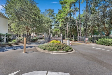 The entrance for the complex.