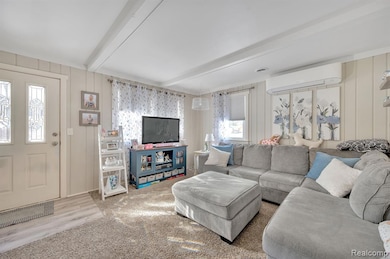 Spacious bright living room