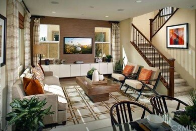 Model Home example of Living Room.