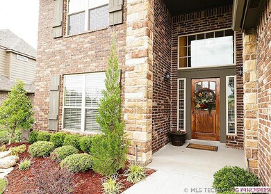 Inviting Front Entry with Stone Accents