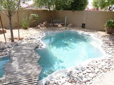 Bridge over Pool