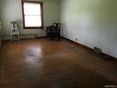 Living Room. Hardwood floor in large Living Room