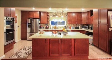 Open concept gourmet kitchen.