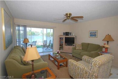 View of the water from the living room.