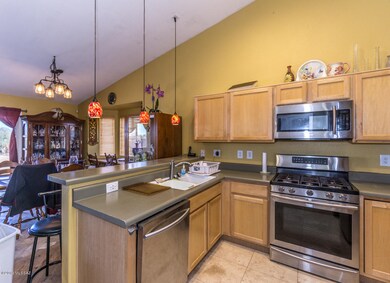 Kitchen towards sink