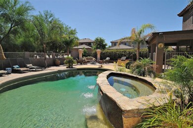 Spa with Waterfall &  Pool