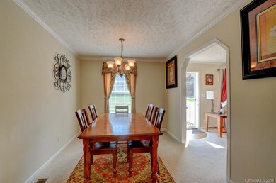 From the living room through the archway you get t