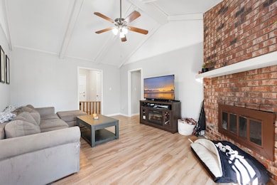 Living room facing front door