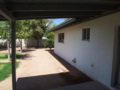 covered patio view