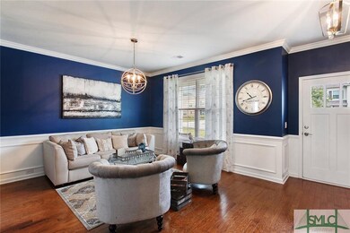 Flex space being used as formal living area. With 