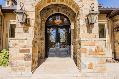 Entrance to property featuring french doors and s