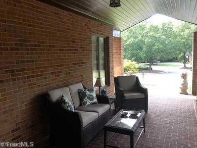 Other. Front veranda with cathedral ceiling.