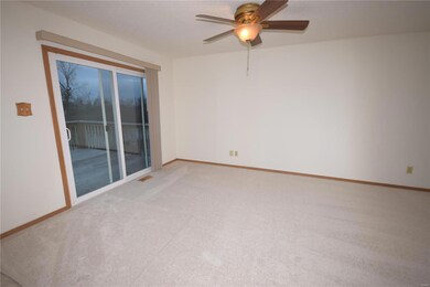THE DINING ROOM OFFERS PLENTY OF SPACE FOR A TABLE AND CHAIRS