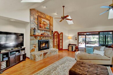 Wood Burning Fireplace