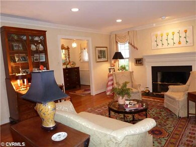 Living Room - Living room open to the foyer