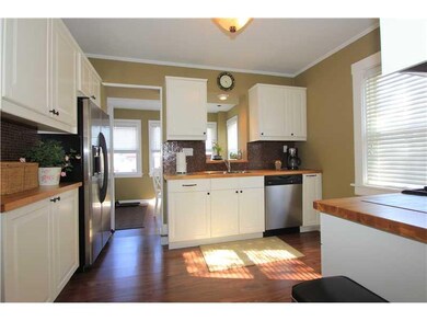 Kitchen. The updated kitchen is a chef s delight. 